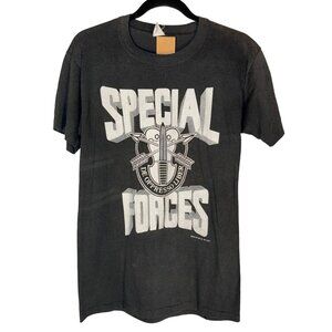 Vintage Special Forces Shirt 1990s Military Tee